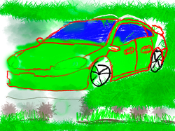 Car of the Future by Aiden, age 8