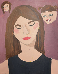 Past Looking at Future by Farah, age 20